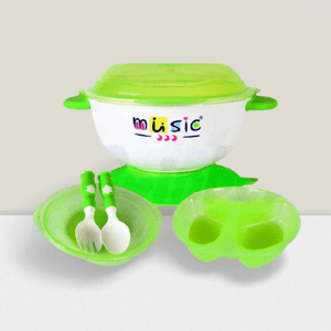 Bol d’aspiration bébé anti-dérapant – MUSIC