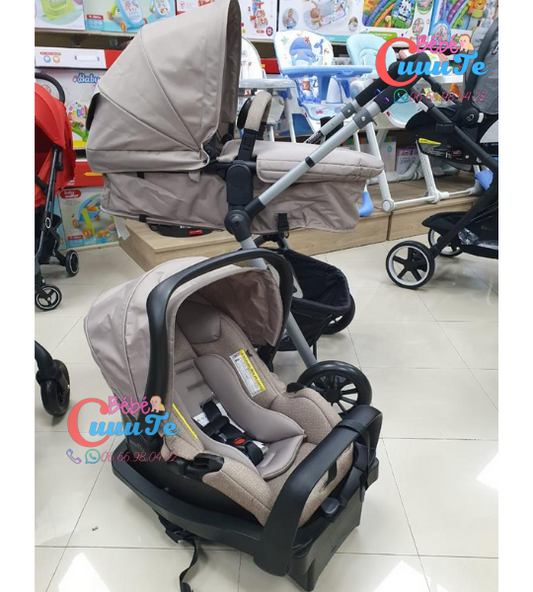 POUSSETTE PIVOT SAFEMAX +SIÈGE AUTO – EVENFLO - Bébé CuuuTe