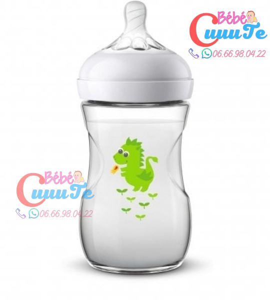 BIBERON NATURAL 260ML / 9 OZ DRAGON-AVENT - Bébé CuuuTe