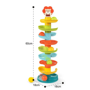 Jeu de roulement à billes pour bébé - Lion - 18mois+