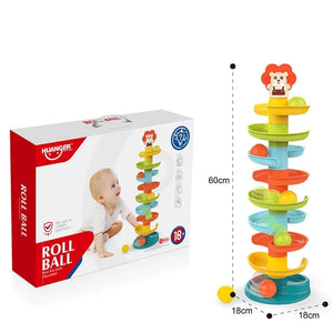 Jeu de roulement à billes pour bébé - Lion - 18mois+