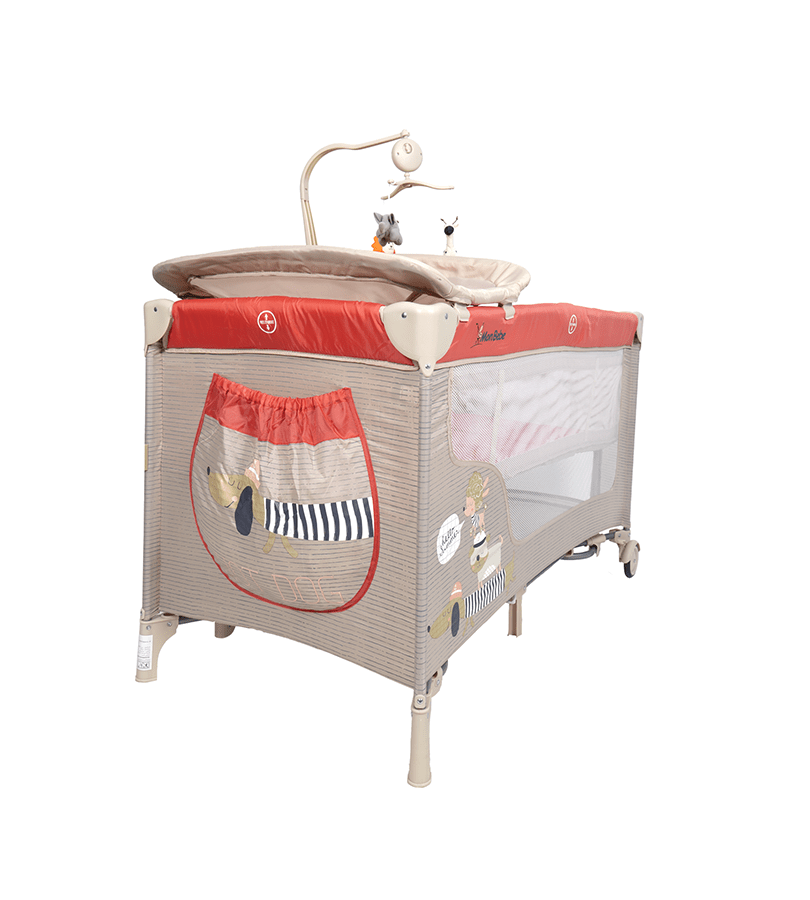 Lit Parc + plan a langer + Mobil musical  + voile Moustquaire