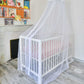 Moustiquaire pour lit bébé et son support universel