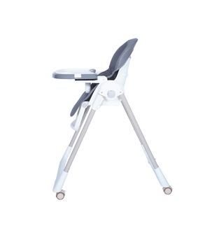 Chaises Hautes Chaise haute évolutive réglable avec Roues GRIS Produit_bebe_maroc