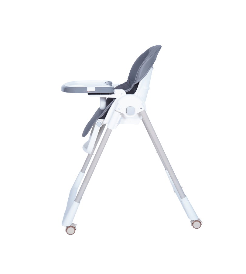 Chaises Hautes Chaise haute évolutive réglable avec Roues GRIS Produit_bebe_maroc