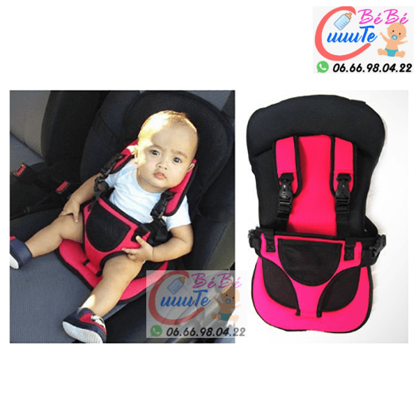 Siège Auto Sécurité Voiture Pour bébé - Coussin Portable Pour bébé