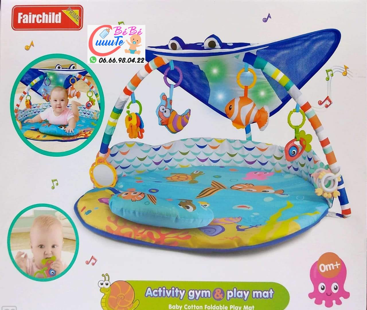 Tapis d'éveil  0m+