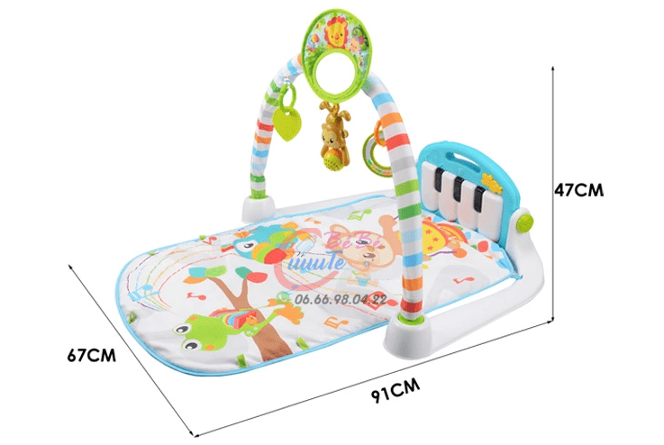 Tapis d’éveil multifonctions avec piano KONIG KIDS
