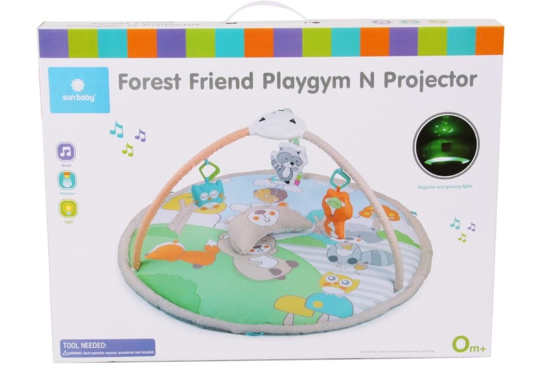Tapis d'éveil musical avec projection