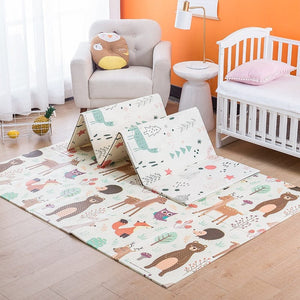 Tapis de jeu antidérapant pliable pour enfants, 200x180cm