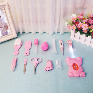 Trousse complète de soin pour bébé, 13 accessoires